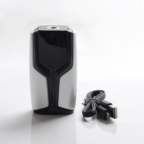 Authentic Vape Master Aurora 200W VW Variable Wattage Vape Box Mod - White, 5~200W, 2 x 18650