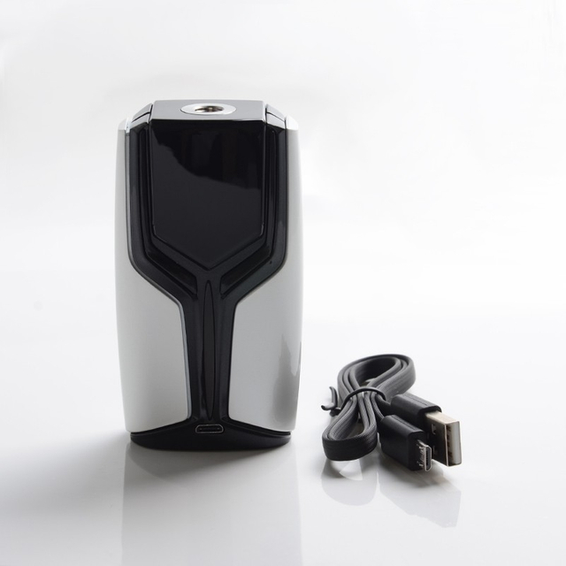 Authentic Vape Master Aurora 200W VW Variable Wattage Vape Box Mod - White, 5~200W, 2 x 18650