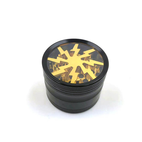 Tobacco Smoking Herb Grinder-Colorful