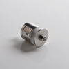 YFTK Nextiny Style RDA Rebuildable Dripping Vape Atomizer - Silver, 316 Stainless Steel, 22mm Diameter