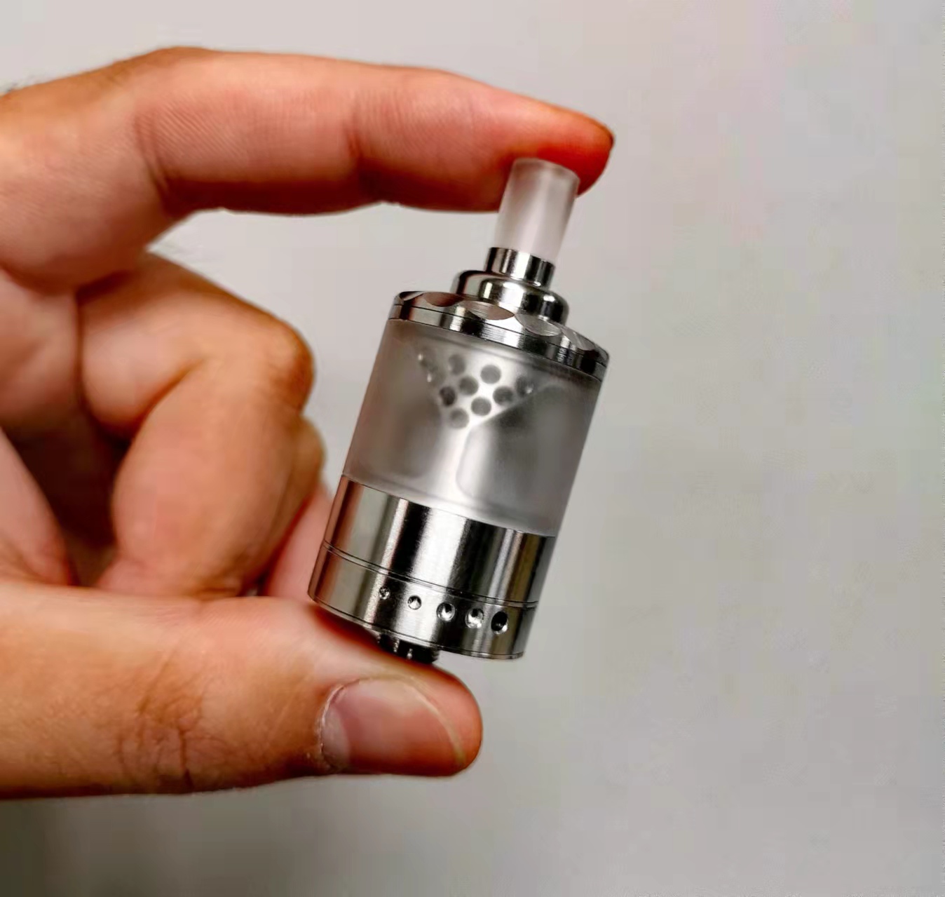 Hurricane 1,4 ng RTA tanque reconstruível Vape Atomizer 3.0ml, 24 mm de diâmetro
