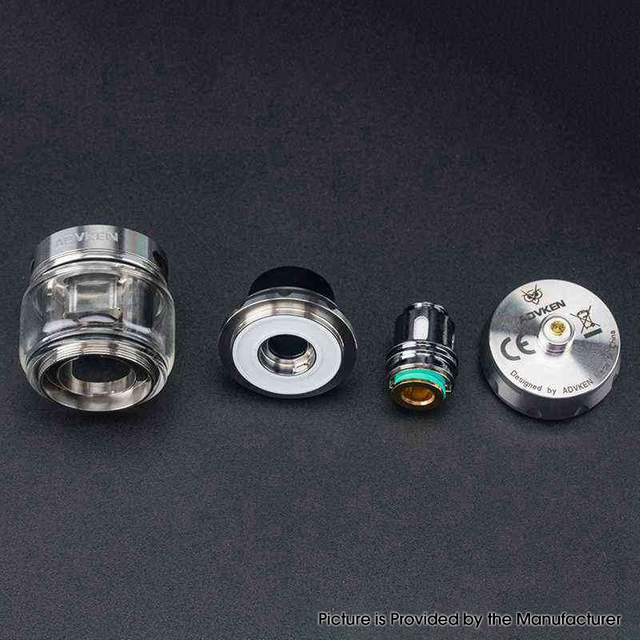 Authentic Advken OWL Pro Sub Ohm Tank Clearomizer Vape Atomizer Pearl Gun 0.2ohm / 0.4ohm 4.0ml / 5.0ml 29mm Diameter
