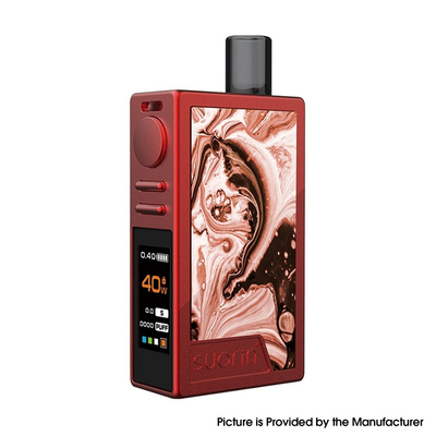 Authentic Suorin Elite 40W 1100mAh VW Mod Pod System Vape Starter Kit Zinc Alloy + Resin 3.1ml, 1.0ohm