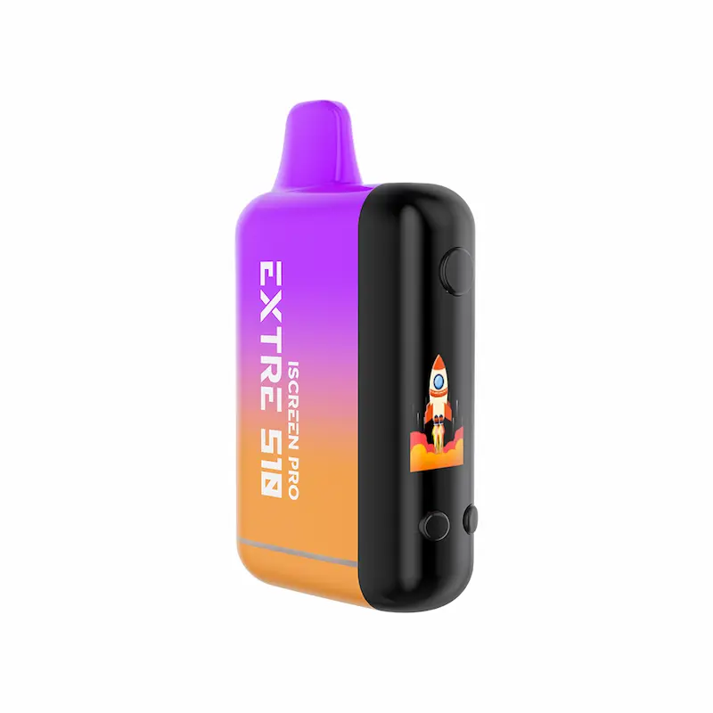 EXTRE ISCREEN PRO 510 Thread Vape Battery – Animated Screen, USB-C Charging, Variable Voltage