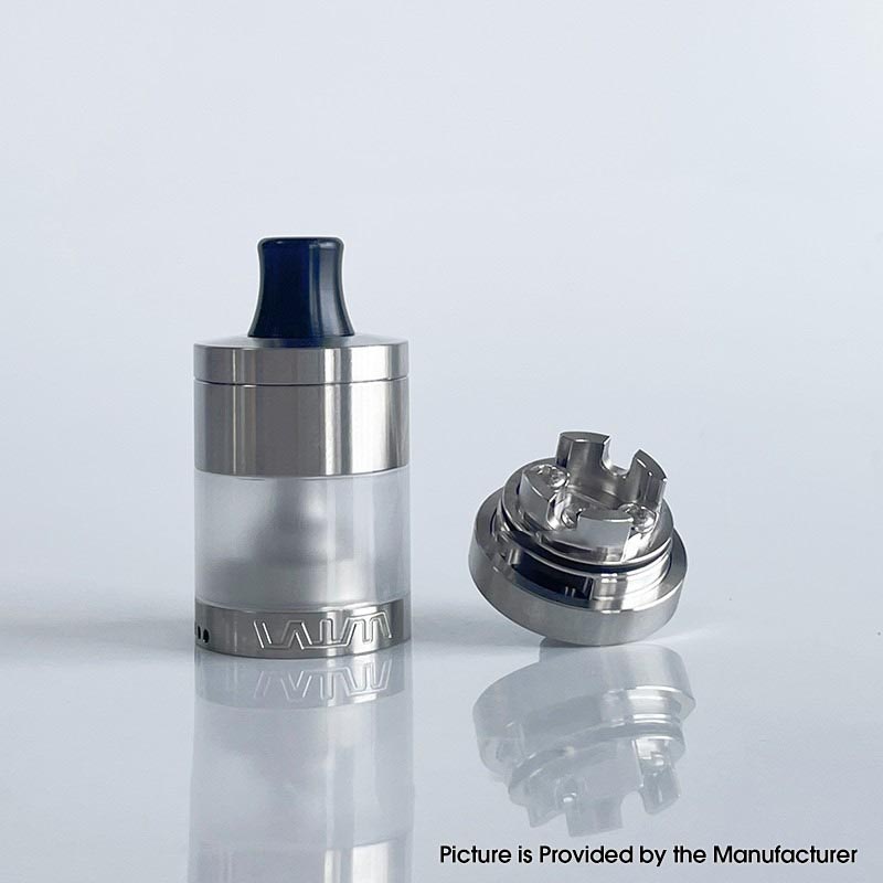 YFTK vwm intensa style RTA atomizer - 316ss + pctg, 5,2 мл, 22 мм, 10 контактов с воздушными