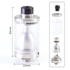 SXK Cloudonex Cloud One X Style RTA Atomizzatore del serbatoio ricostruibile - argento, 3,3 ml, pin d'aria da 6pc, 22mm