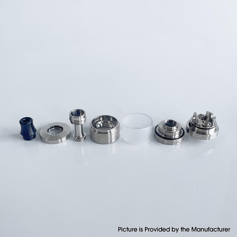 Rekavape VWM Intensa Style RTA Atomizer – 316SS + PCTG, 5.2ml, 22mm, 10 Air Pins