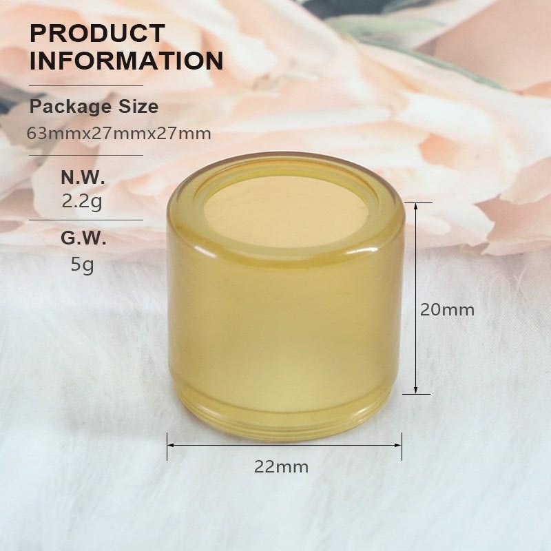 SXK Bastard V2 Style RTA Replacement Tank Tube – Clear Acrylic / Brown PEI