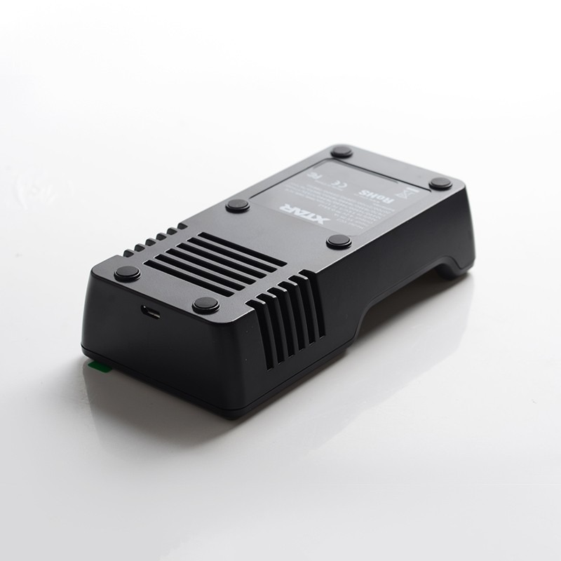 شاحن البطارية الذكي XTAR VC2 الأصيل-لعام 18650 ، 20700 ، 21700 وبطاريات LI-ION الأخرى (شاحن USB 2-Bay)