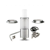 Dvarw Style MTL RTA Atomizer - 316 Stainless Steel, 2ml Capacity, 16mm Diameter, Silver
