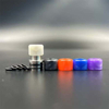 D-tip Bros Style 510 Drip Suggerimento-Boppaggio in acciaio a disposizione + bocchetto di resina per RTA RDA Atomizers