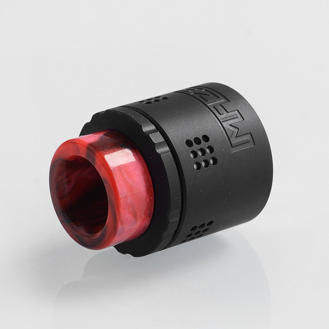 Authentic Vandy Vape Maze Sub Ohm BF RDA Rebuildable Dripping Atomizer - Black, Stainless Steel, 2ml, 24mm Diameter