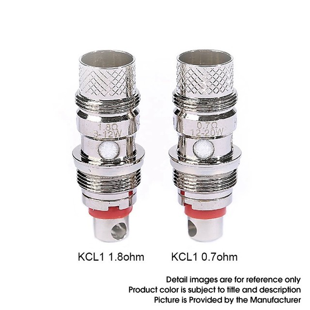 Authentic KIZOKU Limit Vape Atomizer Replacement Coil Heads - 0.7ohm (12~20W) (5 PCS)