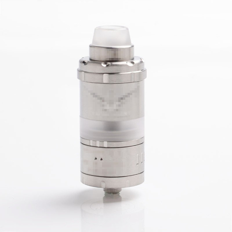 Kindbright Vapor Giant VG Kronos 2S Style DL / MTL RTA Rebuildable Tank Vape Atomizer - Silver, 316SS + PC, 4ml, 23mm Diameter