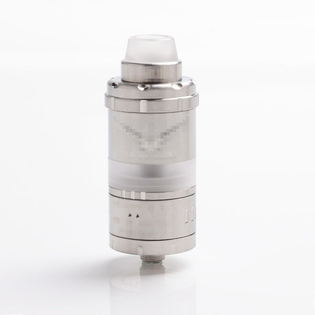 Kindbright Vapor Giant VG Kronos 2S Style DL / MTL RTA Rebuildable Tank Vape Atomizer - Silver, 316SS + PC, 4ml, 23mm Diameter