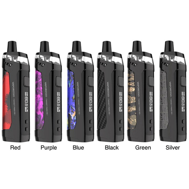 Authentic Vaporesso TARGET PM80 SE 80W VW Box Mod Pod System Vape Starter Kit, 4.0ml, 0.2ohm / 0.6ohm, 5~80W, 1 x 18650
