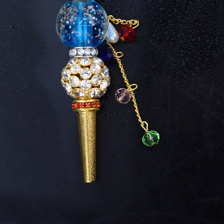 Hookah Mouth Tips, Jewelry Alloy Shiasha Mouthpieces-Starry sky shape