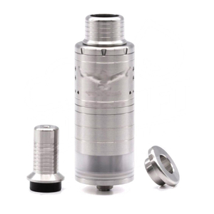 ShenRay VG Extreme V2 Style RTA Rebuildable Tank Vape Atomizer - Silver, 6.5ml, 23mm Diameter