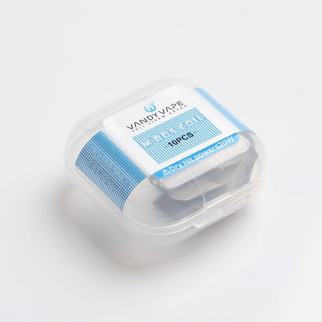Authentic Vandy Vape Mesh V2 RDA Replacement A1 M Coil Mesh Sheet - Silver, 0.15ohm (50~65W) (10 PCS)