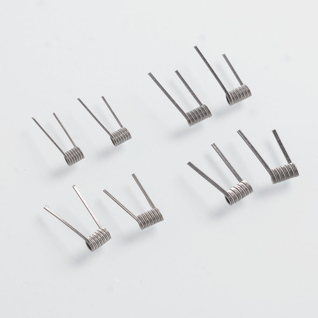 Authentic Demon Killer Wick Flame Coil Ni80 + Muscle Cotton Kit - 0.12 / 0.2 / 0.3 / 0.4 Ohm (8 PCS)