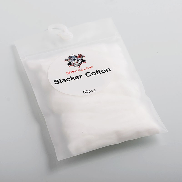 Authentic Demon Killer Slacker Cotton for Coil Wicking - 60 PCS