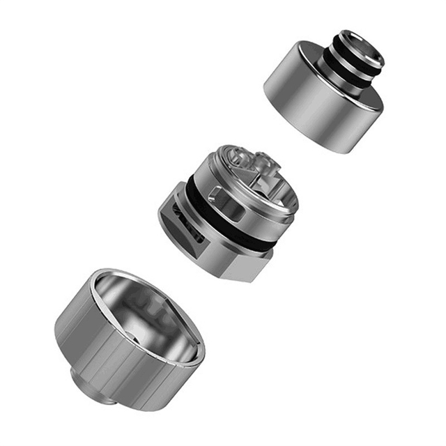 Authentic Vapefly TGO Pod System Vape Mod Kit Replacement RBA Deck Coil - Silver (1 PC)