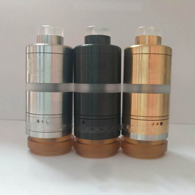 Стиль HAAR RTA восстановимый бак Vape Атомийзер, 316 нержавеющая сталь + ПК, 4,0 мл, 22 мм диаметр
