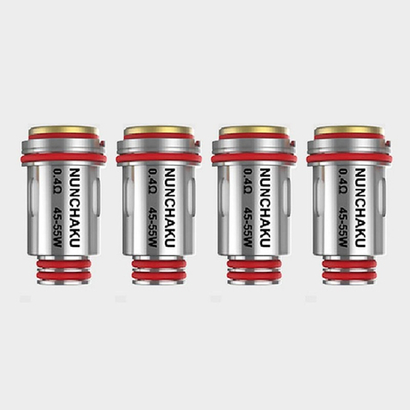 Authentic Uwell Replacement Claptonized A1 Coil for Nunchaku 2 / Nunchaku Sub Ohm Tank - 0.4 Ohm (45~55W) (4 PCS)