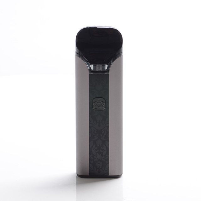 Authentic Uwell Crown 25W 1250mAh Pod System Vape Starter Kit - Grey, Aluminum Alloy + PCTG, 3ml, 0.6ohm / 1.0ohm