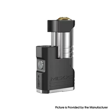Authentic Aspire MIXX 60W VV VW Variable Wattage Vape Box Mod - Jet Black, Aluminum 