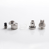 Authentic KIZOKU Limit MTL / DL RTA Rebuildable Tank Vape Atomizer - SS-Brushed, Stainless Steel + Pyrex Glass, 3ml, 22mm Dia.