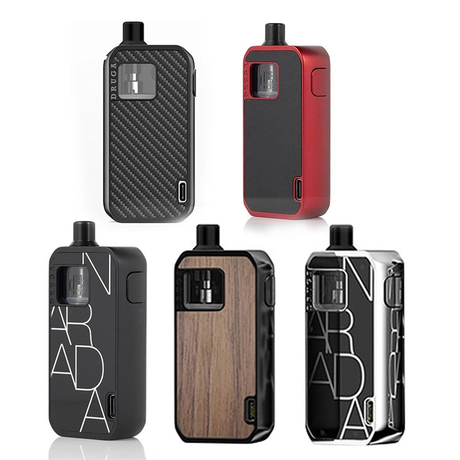 Authentic Augvape Druga Narada 1100mAh Box Mod Pod System Vape Starter Kit, Zinc Alloy, 2.8ml, 0.5 / 0.6ohm