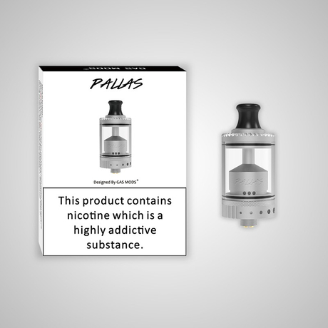 Authentic Gas Mods Pallas MTL RTA Rebuildable Tank Vape Atomizer