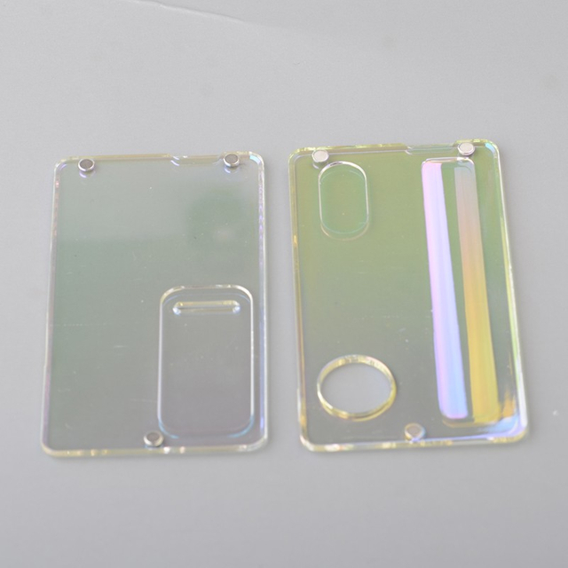 Authentic MK MODS Replacement Front + Back Cover Panel Plate for dotMod dotAIO V2 Pod Acrylic
