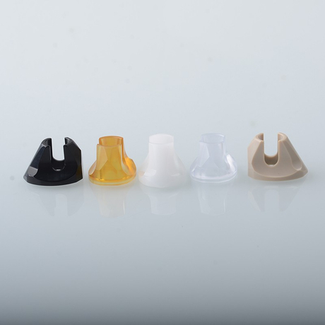 Monarchy Cyber 510 Drip Tip Set - SS + POM + PC + POM + PEI + PEEK, DL / MTL, 2 PCS 510 Connector + 5 PCS Mouthpiece