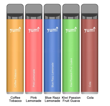 Authentic YUMI Bar 1500 Puffs 20MG Disposable Kit 850mAh 4.8ml 