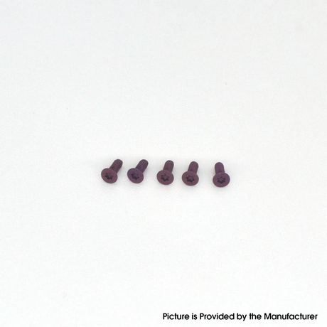 Authentic MK MODS Replacement Titanium Screws for dotMod dotAIO V1 / V2 Pod (5 PCS)