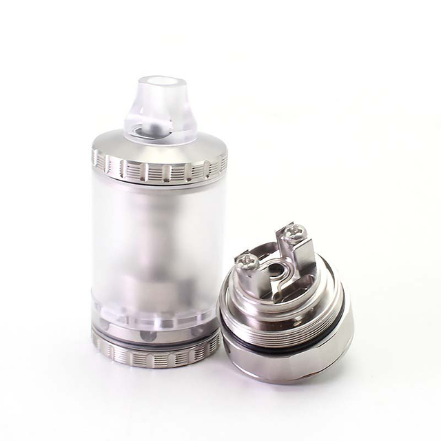 SXK Hussar RTA 2023 RTA Atomizer Silver, 4,2ml, 7 PCS Air Pins