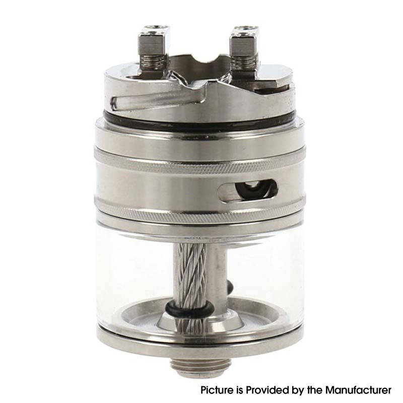 YFTK Slick Taifun GX Style RDTA – 23mm 4ml Rebuildable Tank, 316SS + Glass