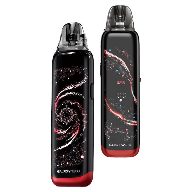 Authentic Lost Vape Galaxy T360 Pod Kit – 35W, 1200mAh, 2.5ml, 0.8ohm Coil