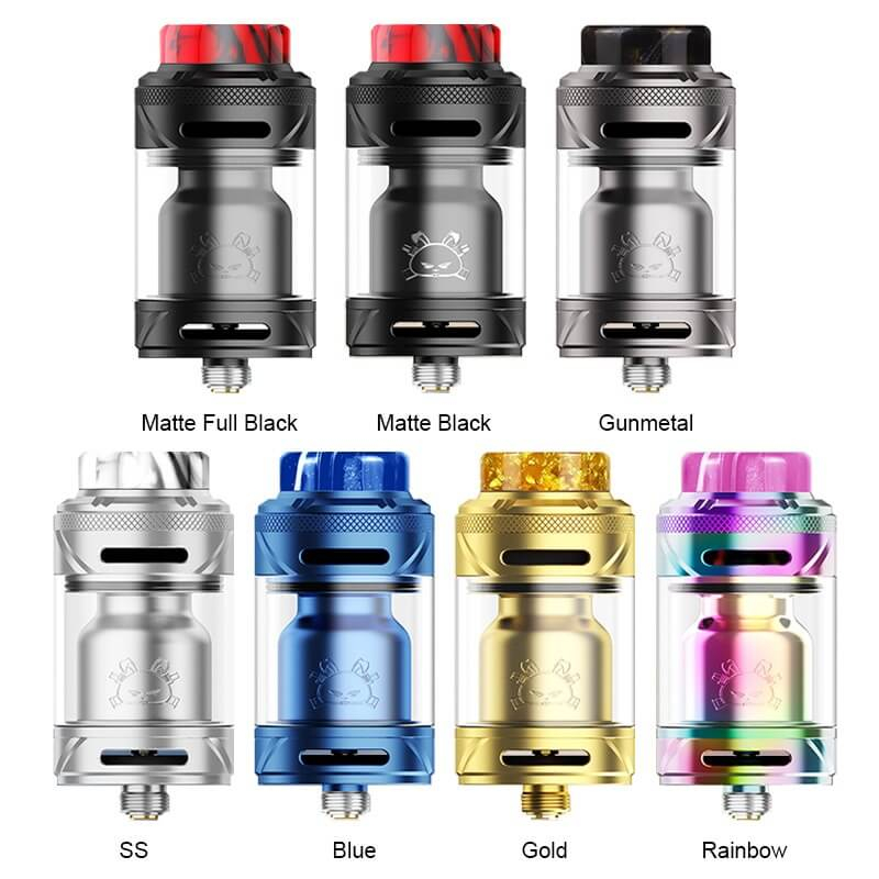 Authentic Hellvape Fat Rabbit Solo 2 RTA – 25mm, 5ml/3ml Rebuildable Tank Atomizer