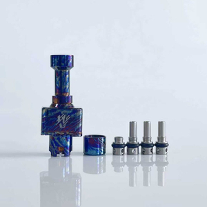 Rekavape BY-KA Style RBA Bridge Full Set – 316SS & Titanium Alloy for Billet Box BB Boro Mods