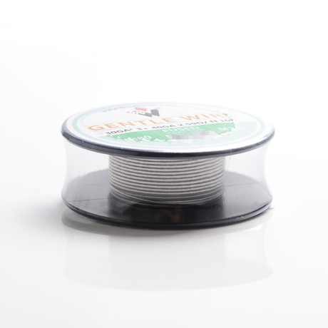 Authentic Vivismoke Gentle Fused Clapton MTL Ni80 Heating Wire - Silver, 30GA x 3 + 40GA, 2.59ohm / ft, 10ft (3 Meters)