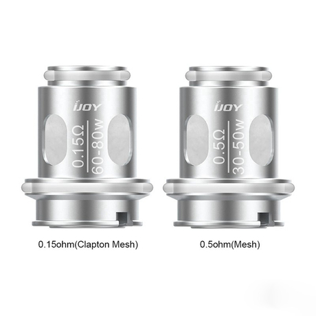 Authentic IJOY Flash Tank Replacement Mesh Coil Head - 0.5ohm (30~50W) (5 PCS)