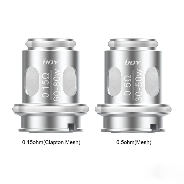 Authentic IJOY Flash Tank Replacement Mesh Coil Head - 0.5ohm (30~50W) (5 PCS)