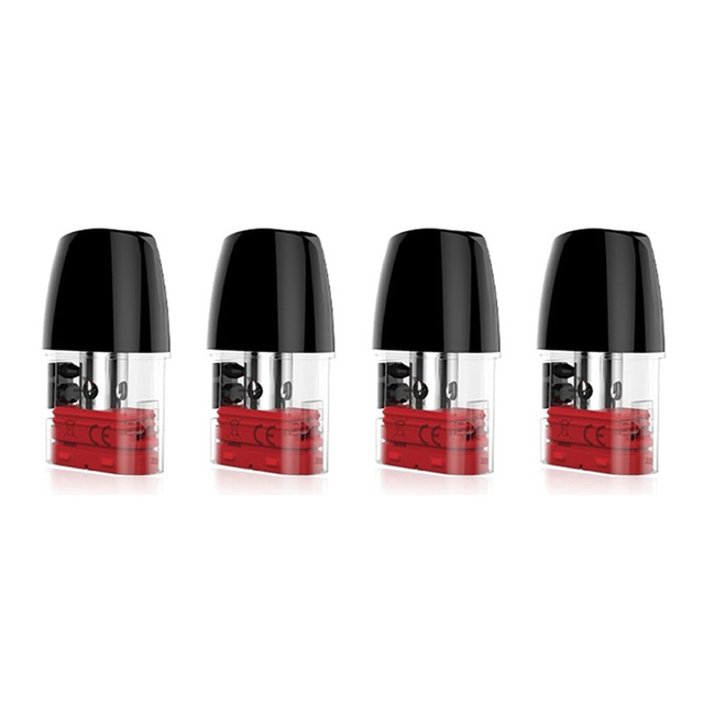 Authentic Vaporbucks Simmi Replacement Pod Cartridge w/ 1.0ohm RDL Coil - 1.8ml, (4 PCS)