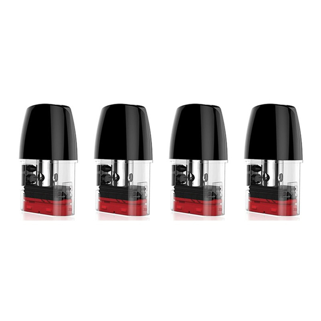Authentic Vaporbucks Simmi Replacement Pod Cartridge w/ 1.2ohm MTL Coil - 1.8ml (4 PCS)