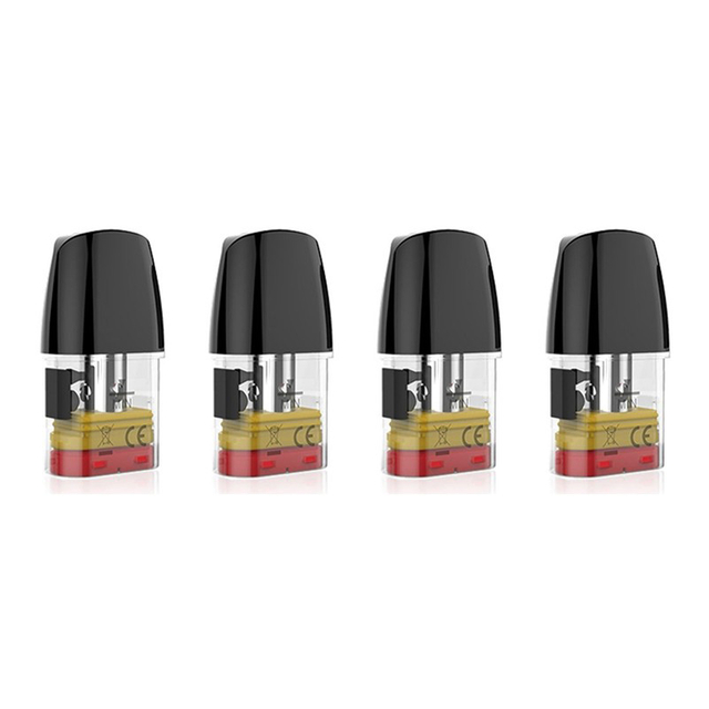 Authentic Vaporbucks Simmi Replacement Pod Cartridge w/ 1.4ohm MTL Coil - 1.8ml (4 PCS)