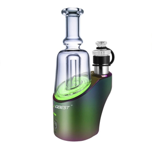 IECIGBEST 3-in-1 Electric Dab Rig Kit – Portable E-Rig for Wax, Concentrates & Dry Herb, Temperature Control Vaporizer