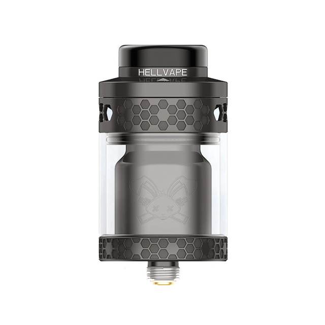 Authentic Hellvape Dead Rabbit 4 RTA 26mm Tank – Dual Coil, 3.5ml 5.5ml, Top Airflow RTA